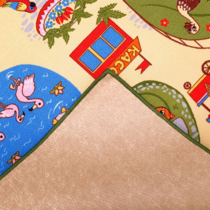 Детский ковёр «Весёлый зоопарк» 46712