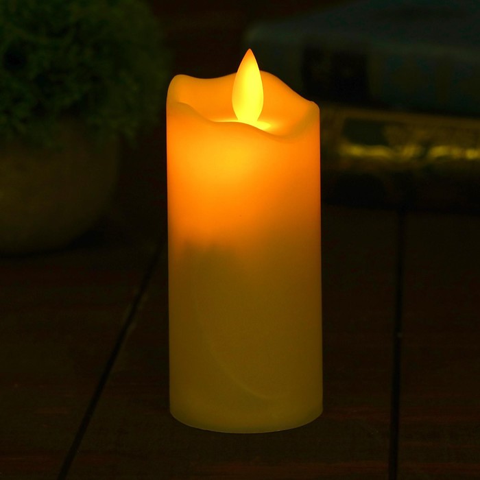 Свеча светодиодная «Пламя», горит жёлтым - фото 1907081556