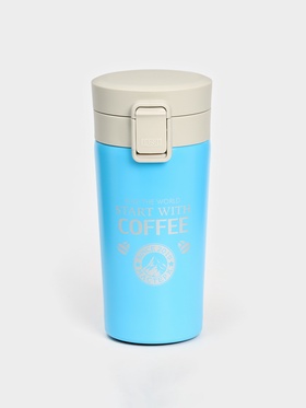 Термокружка Coffee, 380 мл, сохраняет тепло 8 ч, с ситечком