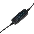 Светодиодная кольцевая лампа на штативе Luazon SNP097, 10" (26 см), 20 Вт, штатив 8-14 см - Фото 7