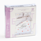 Постельное бельё 2-спальное «Этель» Mr&Mrs, мако-сатин - Фото 11