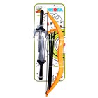 Набор оружия «Ниндзя», кинжал, саи, лук, 3 стрелы - фото 8954553