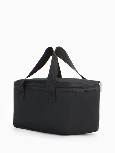 Термосумка на молнии 4.4 л, чёрная