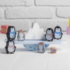 Развивающая игра-балансир «Пингвины» 7,5 × 24 × 11 см - Фото 1