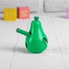 Развивающая игра шнуровка «Груша с червячком» 4.5×4.5×7.5 см - Фото 3