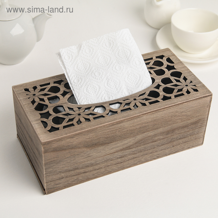 Салфетница «Винтаж», 23,5×11,5×9,5 см - Фото 1