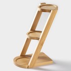 Банки для сыпучих BellaTenero, 150 мл, с ложками, на бамбуковой подставке, фарфор, белые - Фото 10