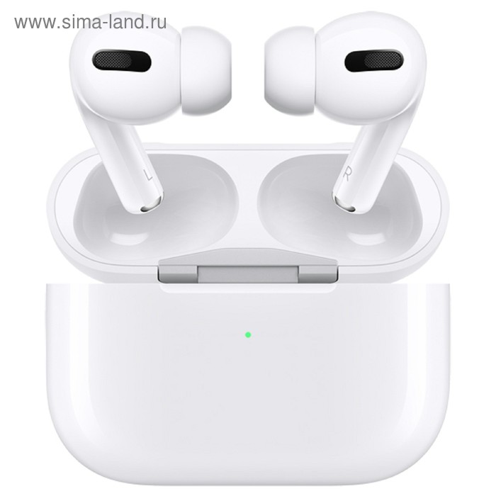 Наушники с микрофоном Apple AirPods Pro (MWP22RU/A), кейс с беспроводной зарядкой, белые - Фото 1