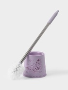 Ёрш для унитаза с подставкой «Бабочки», 12.5×12.5×50 см, МИКС - Фото 3