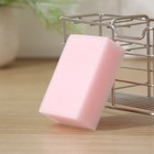 Губка меламиновая для удаления пятен Доляна «Розовая», 9×6×3 см - Фото 6