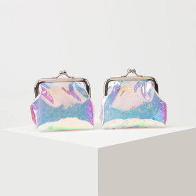 Кошелёк, отдел на фермуаре, цвет МИКС