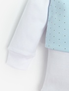 Боди для мальчика «Крошка Я. Костюм», рост 74-80 см, белое, голубое - Фото 8