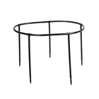 Кустодержатель, d=80 см, h=50 см, ножка d=2 см, пластик, чёрный, «Смородина +» - Фото 5