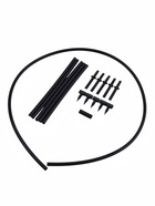 Кустодержатель, d=80 см, h=50 см, ножка d=2 см, пластик, чёрный, «Смородина +» - Фото 13