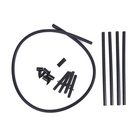 Кустодержатель, d = 64 см, h = 50 см, ножка d = 2 см, пластик, чёрный, «Смородина» - Фото 5