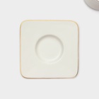 Набор кофейный «Мейси», 12 предметов: 6 чашек 100 мл, 6 блюдец d=11 см, керамика, белый - Фото 6