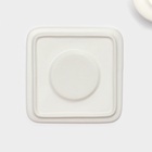 Набор кофейный «Мейси», 12 предметов: 6 чашек 100 мл, 6 блюдец d=11 см, керамика, белый - Фото 8