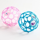 Развивающий мячик с погремушкой «Гремящий Oball» от +0 мес., цвет МИКС - Фото 4