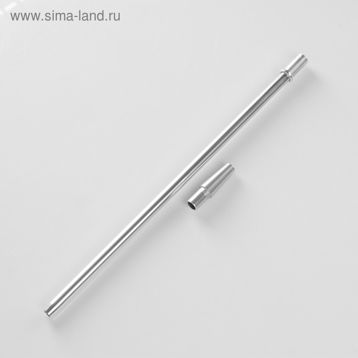 Мундштук Bazooka - СlassicStyle, l=38 см, серебро - Фото 1