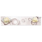 Фартук кухонный МДФ PANDA Белые цветы, 0221 - фото 298308217