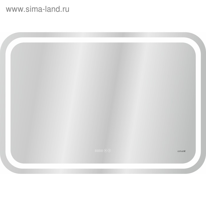 Зеркало Cersanit LED 050 Design Pro, 80×55 см, с подсветкой, с антизапотеванием