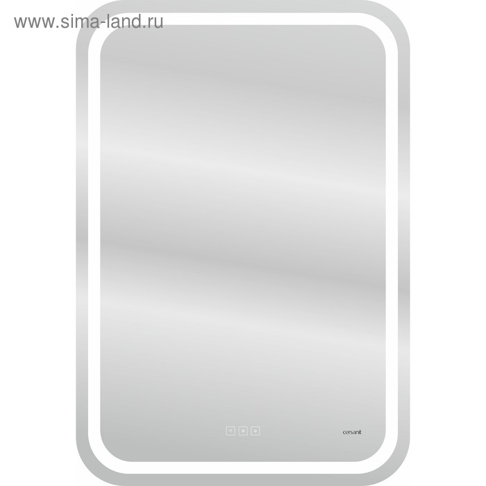 Зеркало с подсветкой Cersanit LED 051 Design Pro, с антизапотеванием, с функцией звонка, 550×800 мм