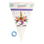 Гирлянда «Единорог», 10 флажков - фото 43447395