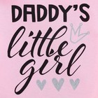 Боди Крошка Я "Daddy's girl", розовый, рост 62-68 см - Фото 5