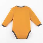 Боди Крошка Я Mum's boy, рост 62-68 см, жёлтое 4699661 - фото 16365614