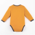 Боди для мальчика «Крошка Я» Mum's boy, рост 62-68 см, жёлтое - Фото 8