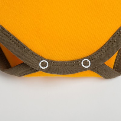 Боди Крошка Я Mum's boy, рост 86-92 см, жёлтое