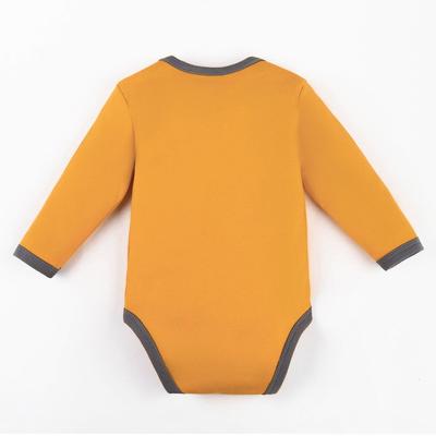 Боди Крошка Я Mum's boy, рост 86-92 см, жёлтое