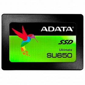 Накопитель SSD A-Data Ultimate SU650 ASU650SS-240GT-R, 240Гб, SATA III, 2.5'