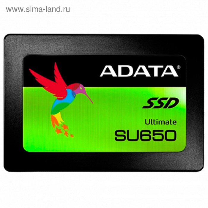 Накопитель SSD A-Data Ultimate SU650 ASU650SS-240GT-R, 240Гб, SATA III, 2.5" - Фото 1
