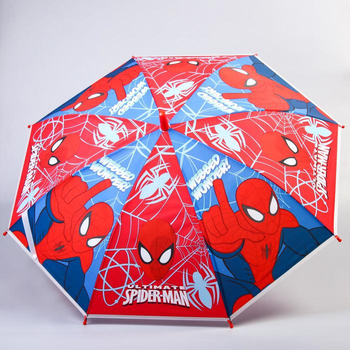 Зонт детский «Чемпион», Ø 86 см, Человек-паук - фото 1885007430