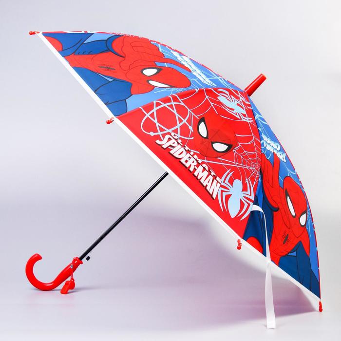 Зонт детский «Чемпион», Ø 86 см, Человек-паук - фото 1885007428