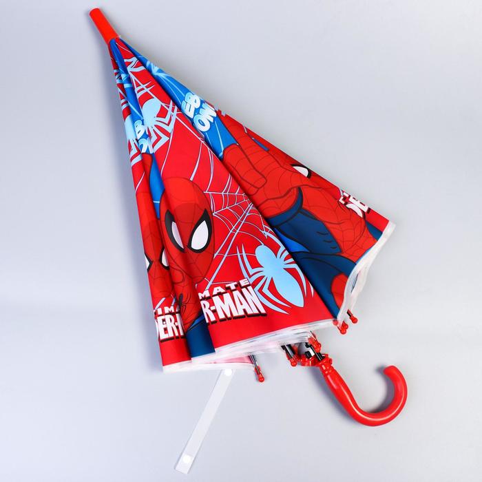 Зонт детский «Чемпион», Ø 86 см, Человек-паук - фото 1905633212