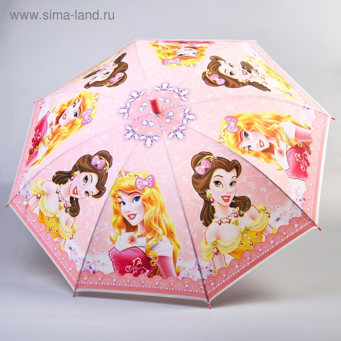Зонт детский, Ø 80 см, Принцессы,Дисней - Фото 1