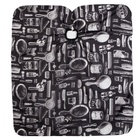 Пеньюар парикмахерский, чёрный, белый - Фото 6