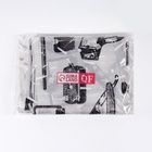 Пеньюар парикмахерский, белый, чёрный - Фото 7