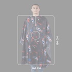 Пеньюар парикмахерский, чёрный - Фото 2