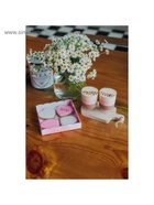 Коробка для печенья, кондитерская упаковка с пластиковой крышкой, Happy time, 15 х 15 х 3 см - Фото 6