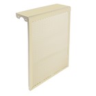 Экран на чугунный радиатор ZEIN, 390×610×150 мм, 4 секции, металлический, бежевый - Фото 2