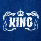 Халат махровый мужской «Этель» King, размер 56-58, синий - Фото 8