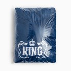 Халат махровый мужской «Этель» King, размер 56-58, синий - Фото 10