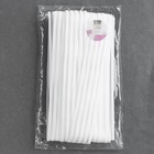 Резинка декоративная с прозрачными вставками, 29 мм, 10±1 м, белая - Фото 3