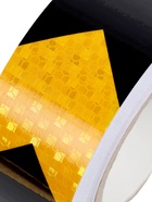 Светоотражающая лента, самоклеящаяся, желто-черная, 5 см × 25 м - Фото 3