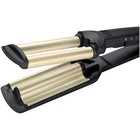 Плойка BaByliss C260E, 65 Вт, двойная, d=15 мм, 160-200°С, чёрная - Фото 3