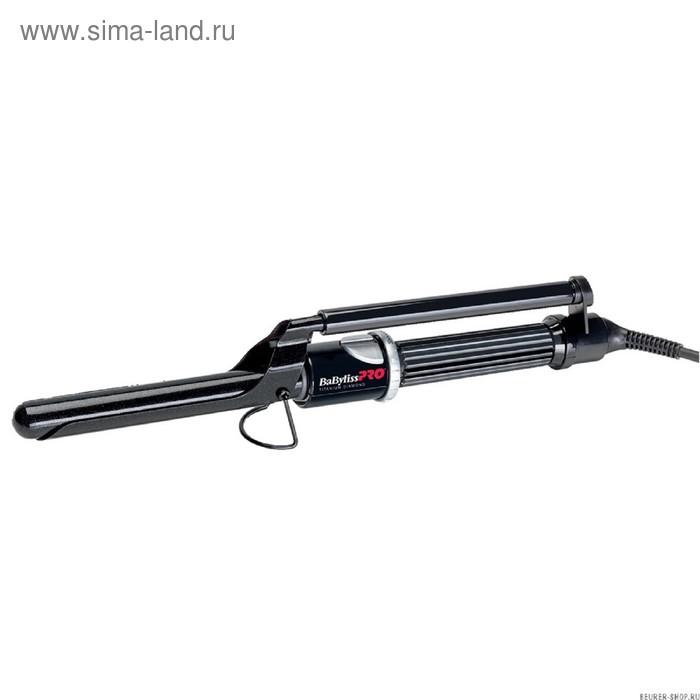 Плойка BaByliss PRO BAB2242TDE, d=19 мм, 135-220°C, вращающаяся ручка, шнур 2.7, чёрная - Фото 1