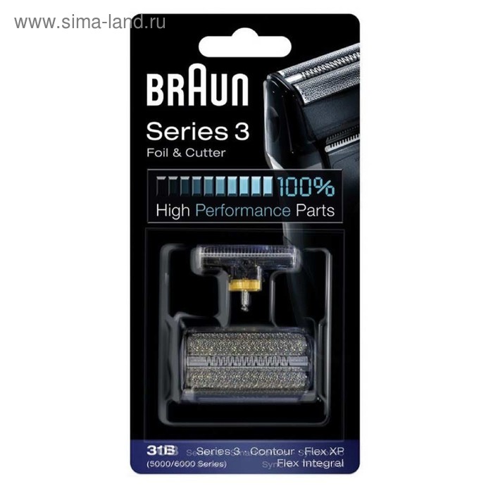 Сетка и режущий блок Braun 31B для электробритв Braun Series 3 - Фото 1